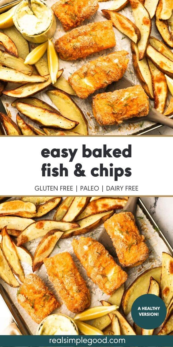 Baked  Crispy   Gluten Free Fish and Chips - 35