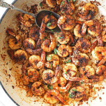 Quick & Easy One Pan Blackened Shrimp - Real Simple Good