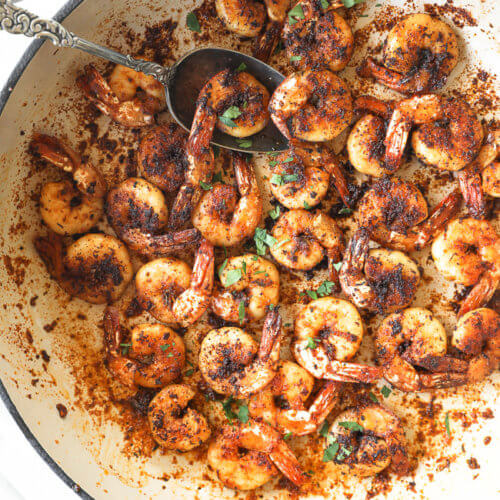 Quick and Easy Blackened Shrimp Recipe (10 minutes) - Grits and Pinecones