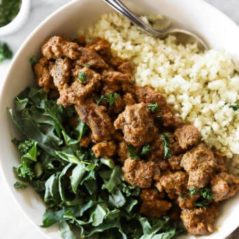 Easy Curry Beef Bowls Recipe  Paleo  Whole30   Keto  - 95