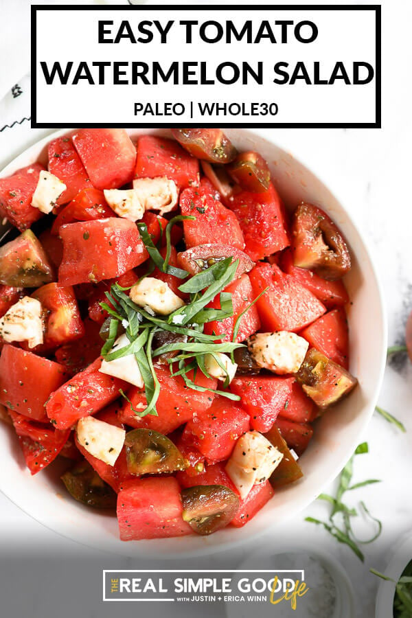 Easy  Fresh Tomato Watermelon Salad - 23