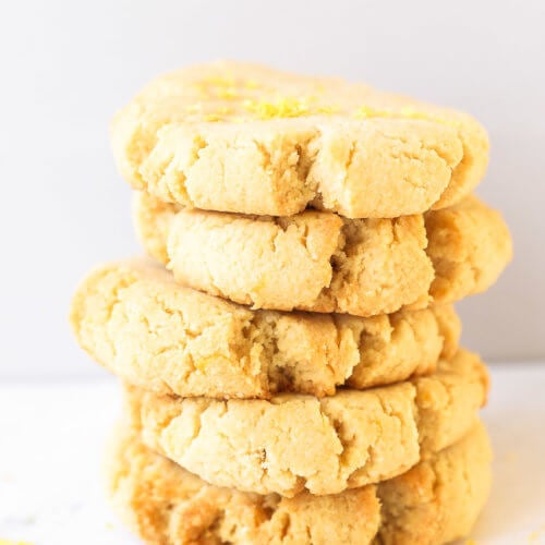 Easy Gluten Free Lemon Shortbread Cookies - Real Simple Good