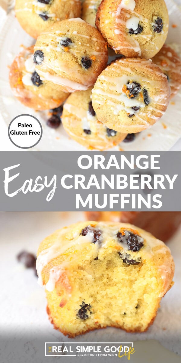 Easy Gluten Free Orange Cranberry Muffins - 42