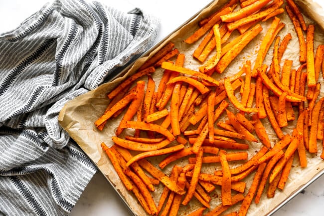 Easy Oven Baked Butternut Squash Fries - 91