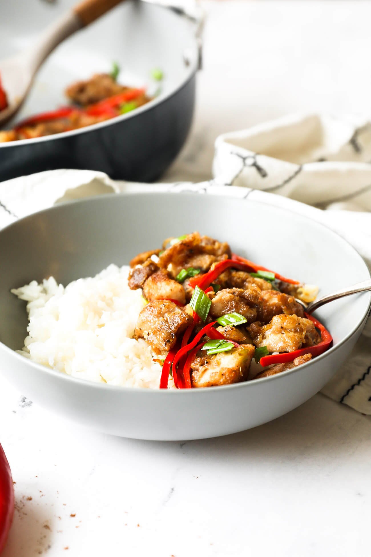 Easy 25 Minute Salt and Pepper Chicken - 49