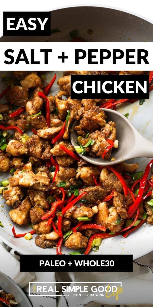 Easy 25 Minute Salt and Pepper Chicken - 1