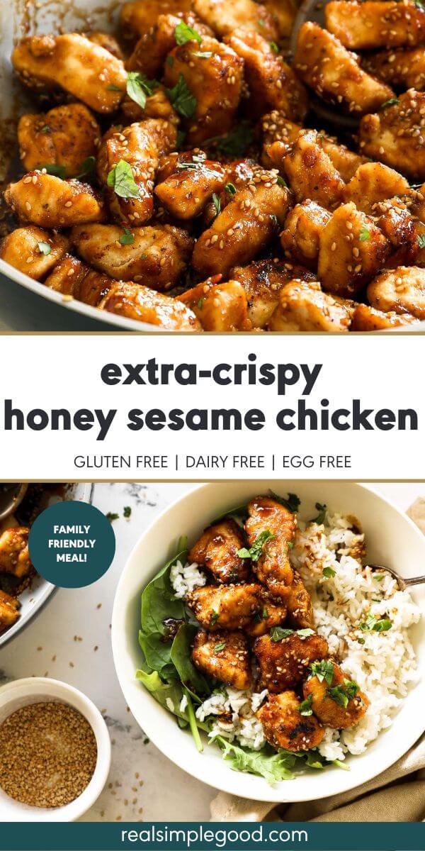 Extra-Crispy Honey Sesame Chicken (in 25-Minutes!)