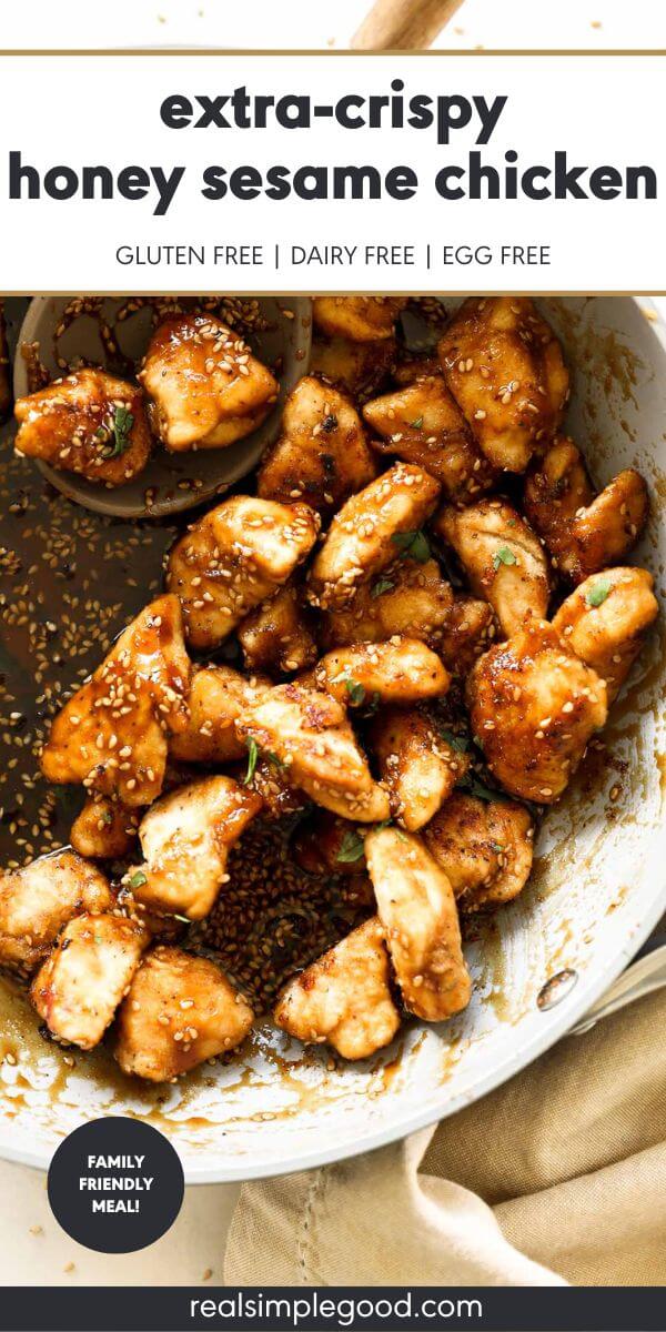 Extra-Crispy Honey Sesame Chicken (in 25-Minutes!)
