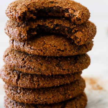 Ginger Molasses Cookies  Paleo  Vegan   Refined Sugar Free  - 33