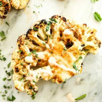 Grilled Cauliflower Steaks  Paleo  Whole30   Keto  - 81