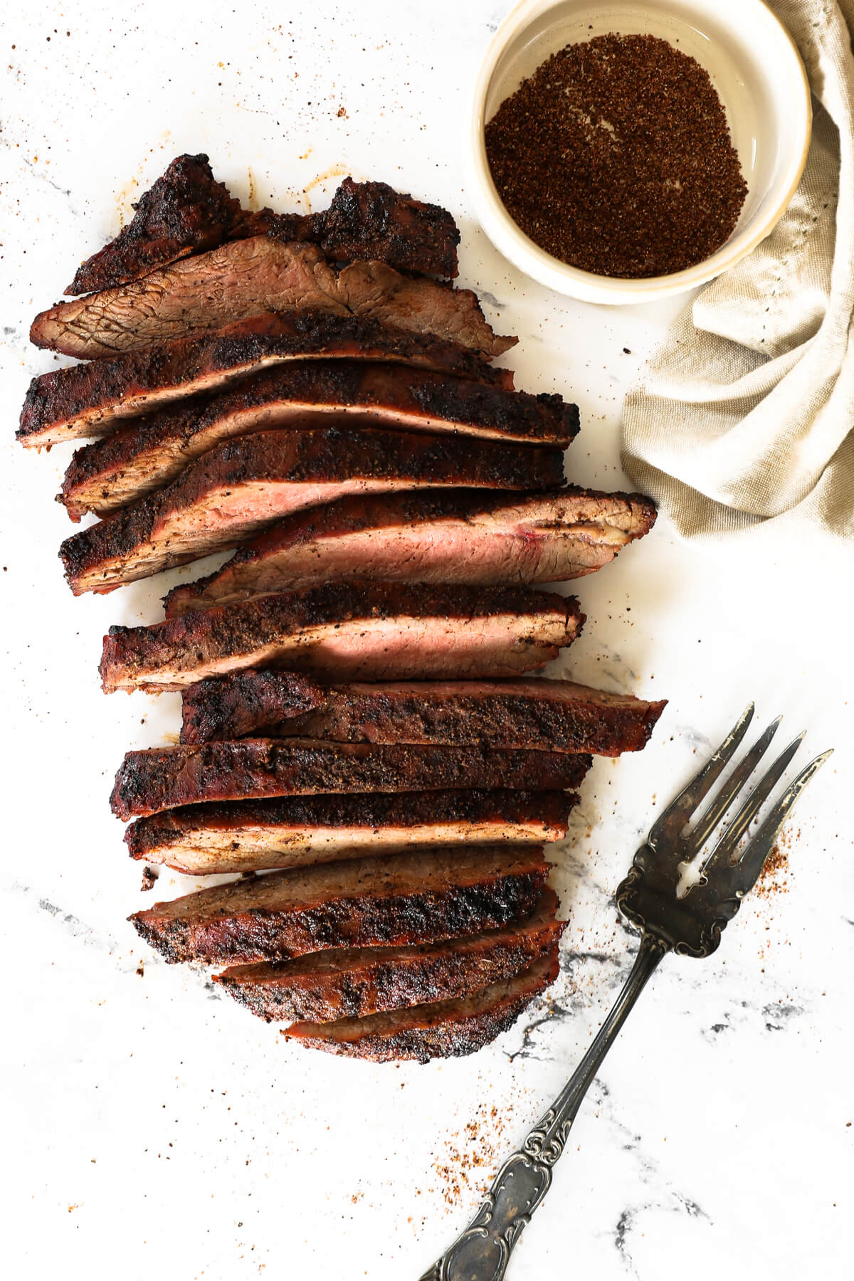 Grilled Coffee Rubbed Steak Recipe - 48