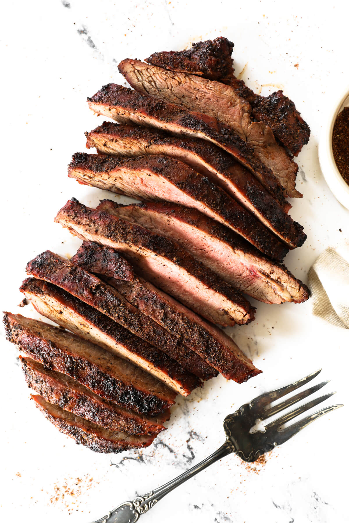 Grilled Coffee Rubbed Steak Recipe - 24