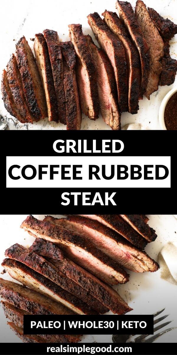 Grilled Coffee Rubbed Steak Recipe Real Simple Good 