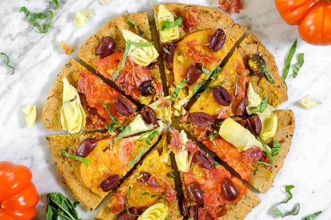 Grilled Paleo Pizza  GF   Dairy Free  - 50