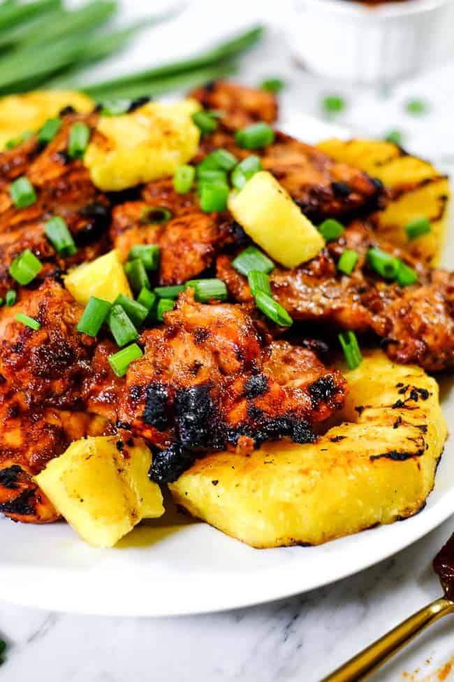 Grilled Pineapple Chicken (Paleo + Whole30) | The Real Simple Good Life