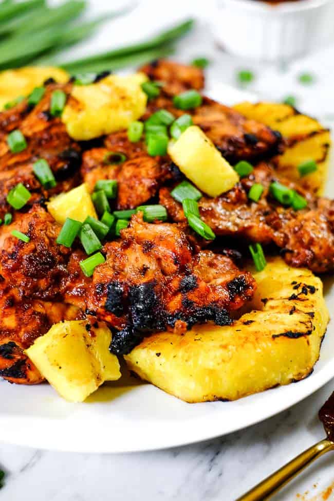 Grilled Pineapple Chicken (Paleo + Whole30) | The Real ...