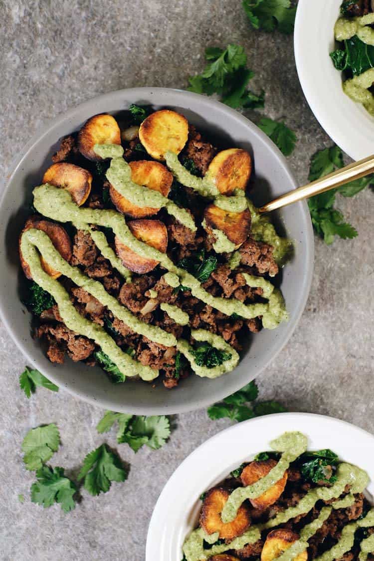 Ground Beef And Plantain Bowls  Paleo   Whole30  - 68