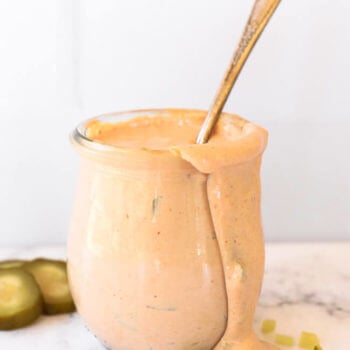 Healthy Big Mac Sauce  Copycat Recipe  - 90