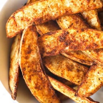 Healthy Air Fryer Potato Wedges   Seasoning - 21