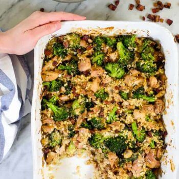 Healthy Chicken and Broccoli Casserole  Paleo   Whole30  - 37