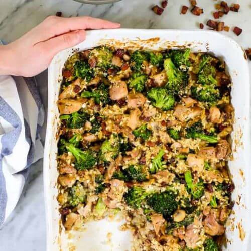 Healthy Chicken And Broccoli Casserole Paleo Whole30 The Real Simple Good Life