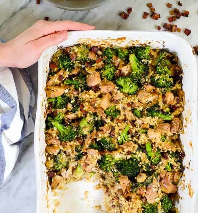 Healthy Chicken and Broccoli Casserole (Paleo + Whole30) - Real Simple Good