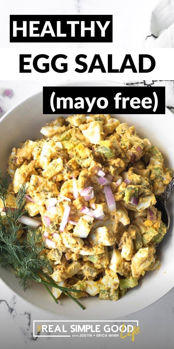 Healthy Egg Salad (No Mayo)