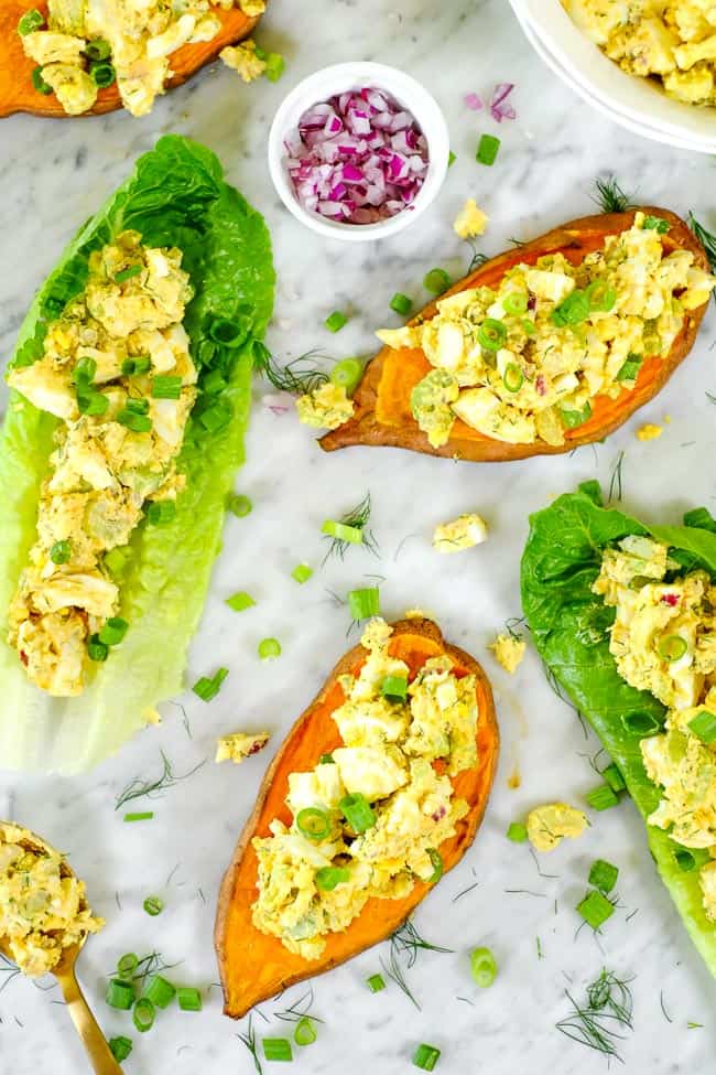 Healthy Egg Salad (No Mayo) | The Real Simple Good Life