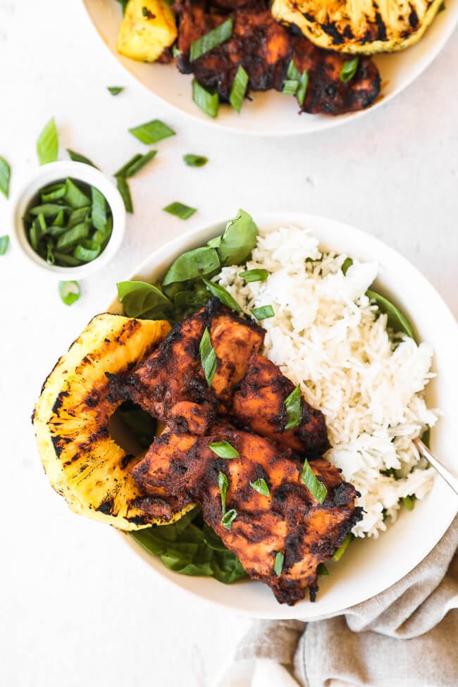 Healthy Grilled Pineapple Chicken - 89