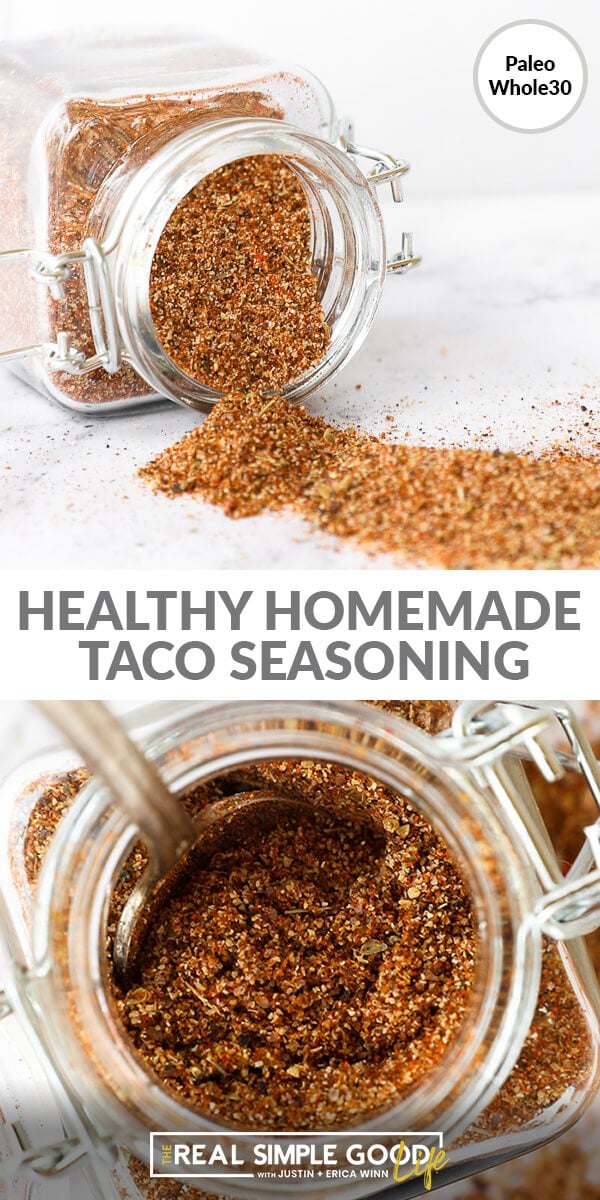 Salt Free Taco Seasoning Recipe (Paleo, Keto, Whole 30)