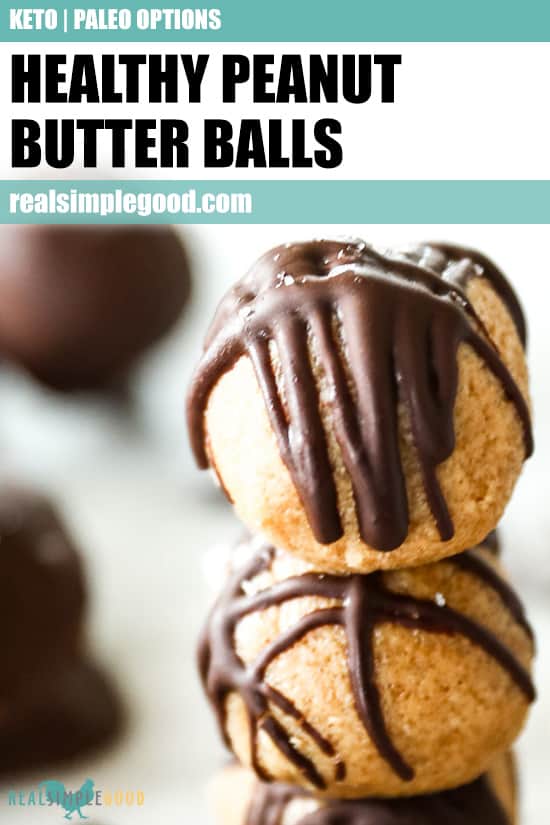 Healthy Peanut Butter Balls  Keto   Paleo Options  - 6