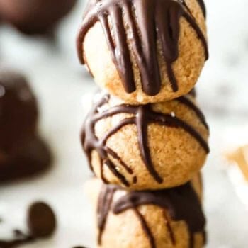 Healthy Peanut Butter Balls  Keto   Paleo Options  - 45