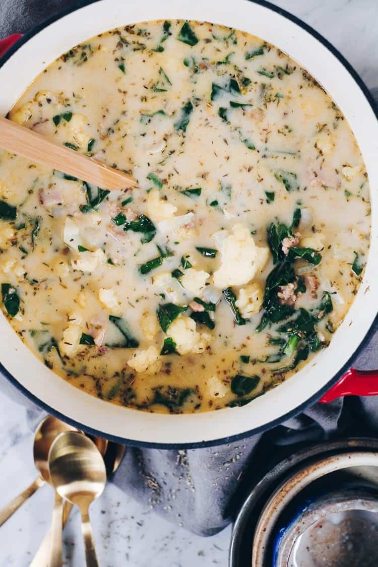 Healthy Zuppa Toscana  Paleo  Whole30   Keto  - 69