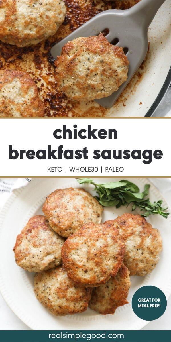 Easy (15-Minute!) Chicken Breakfast Sausage