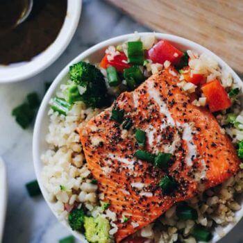 Honey Ginger Salmon Bowls  Paleo  GF   Soy Free  - 8