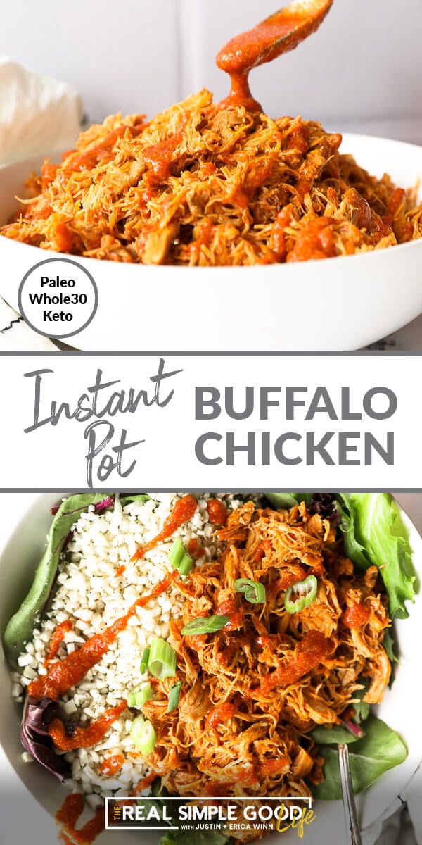 Insanely Easy Instant Pot Buffalo Chicken
