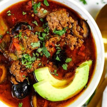 Instant Pot Taco Soup  Paleo  Whole30   Keto  - 21