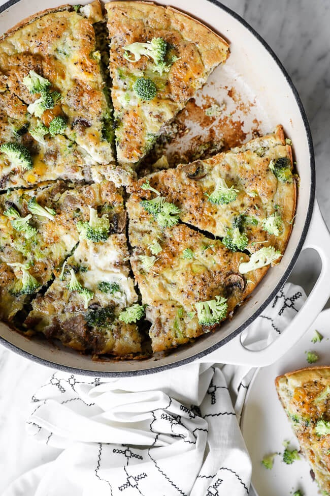 Keto Frittata (Paleo + Whole30 options) - Real Simple Good