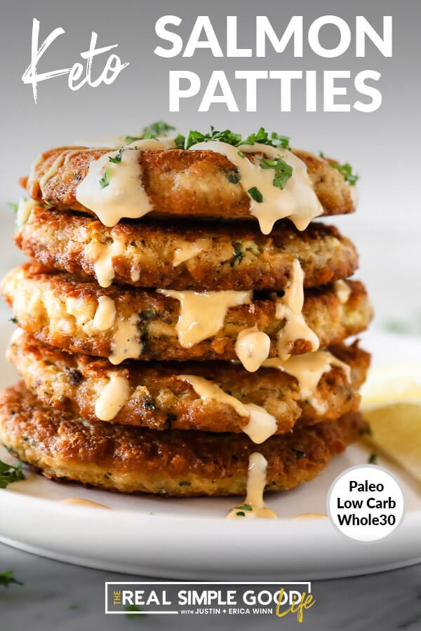 Keto Salmon Patties  Paleo   Whole30  - 85