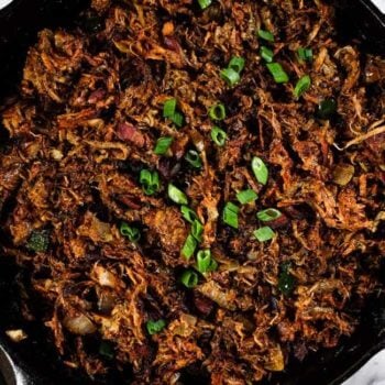 Leftover Pulled Pork Hash  Paleo  Whole30  - 34