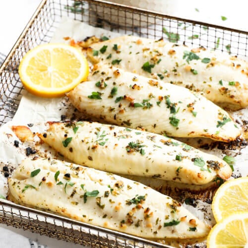 10Minute Lemon Garlic Air Fryer Tilapia Real Simple Good
