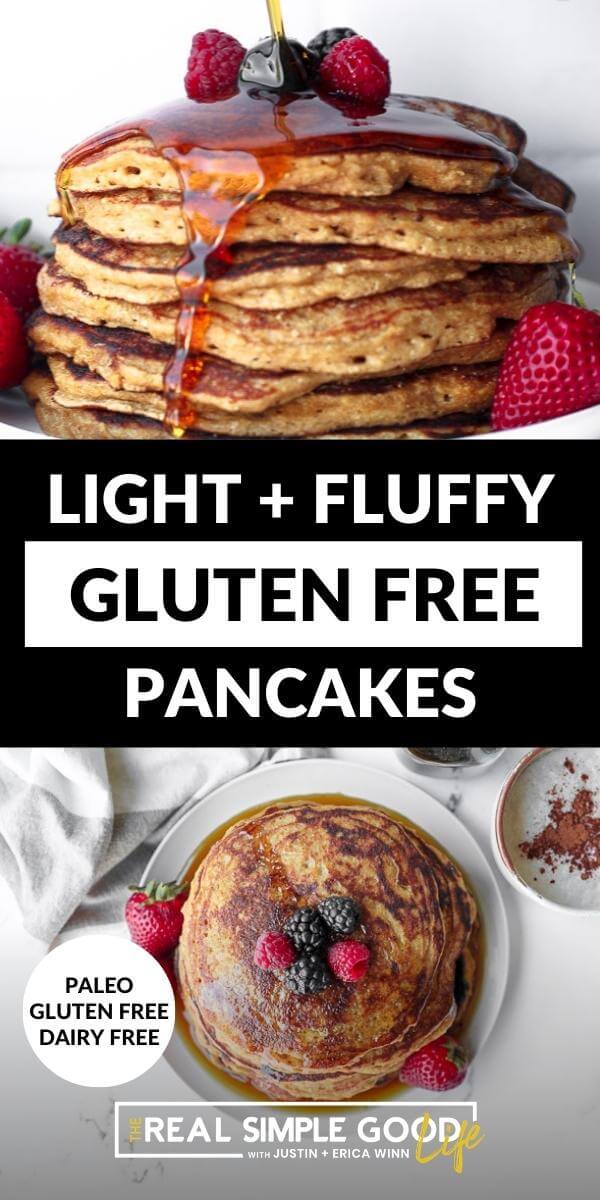 Light and Fluffy Gluten Free Pancakes