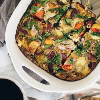 Mediterranean Breakfast Frittata  Paleo  Whole30   Keto  - 23