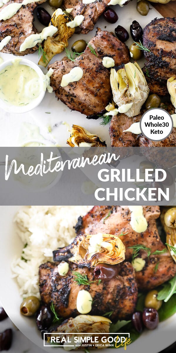 Mediterranean Grilled Chicken - 70