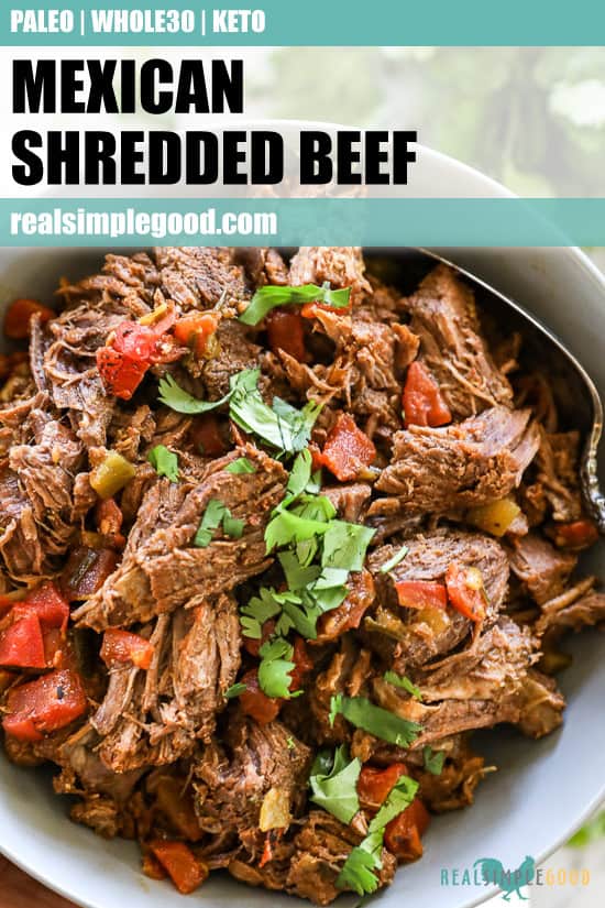 Mexican Shredded Beef (Paleo, Whole30 + Keto) Instant Pot or Slow ...