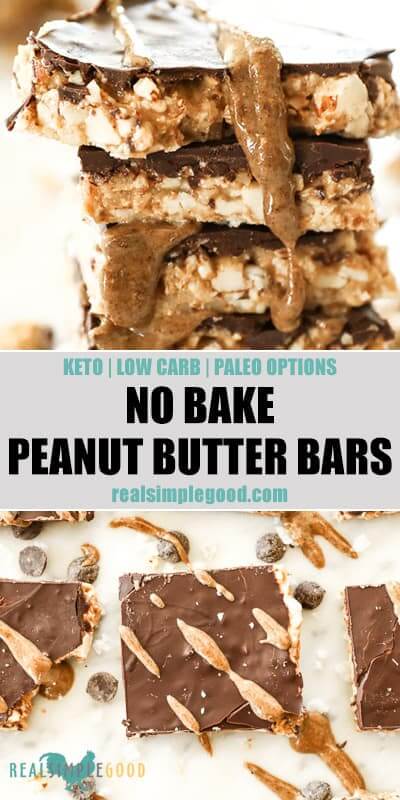 No Bake Peanut Butter Bars  Paleo  Keto   Low Carb  - 17