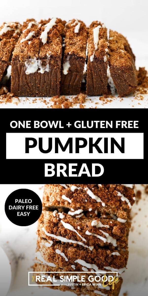 One Bowl Gluten Free Pumpkin Bread