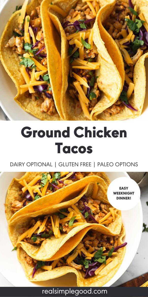 Our Favorite Ground Chicken Tacos (So Easy!)