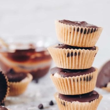 Stack of coconut butter cups