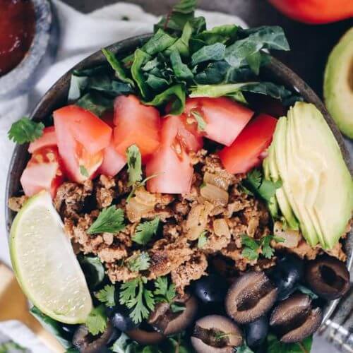 Paleo Taco Salad Whole Keto Real Simple Good